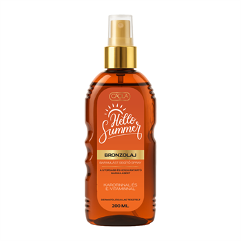 Caola hello summer barnulást segítő karotinos olaj 200 ml
