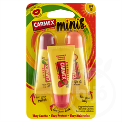 Carmex ajakápoló mini pack (eper, cseresznye, ananász-menta) 3x5g 15 g