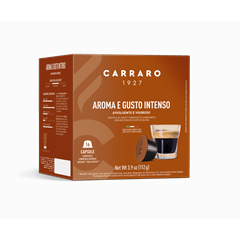 Carraro aroma e gusto intenso kávékapszula dolce gusto kompatibilis 16 db