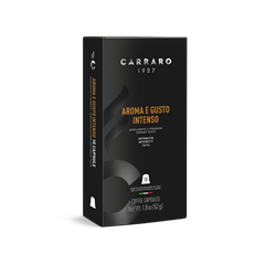 Carraro aroma e gusto intenso premium kávékapszula nespresso kompatibilis 10 db