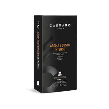 Carraro aroma e gusto intenso premium kávékapszula nespresso kompatibilis 10 db