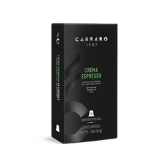 Carraro crema espresso premium kávékapszula nespresso kompatibilis 10 db