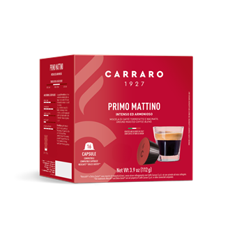 Carraro primo mattino kávékapszula dolce gusto kompatibilis 16 db