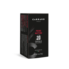 Carraro primo mattino premium kávékapszula nespresso kompatibilis 20 db