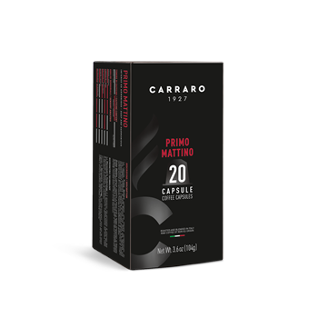Carraro primo mattino premium kávékapszula nespresso kompatibilis 20 db