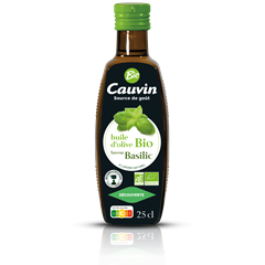 Cauvin bio bazsalikomos olívaolaj 250 ml