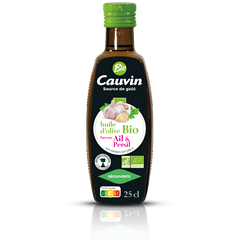 Cauvin bio fokhagymás-petrezselymes olívaolaj 250 ml