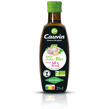 Cauvin bio fokhagymás-petrezselymes olívaolaj 250 ml