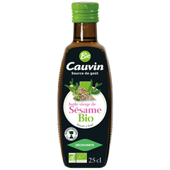 Cauvin bio szezámolaj 250 ml