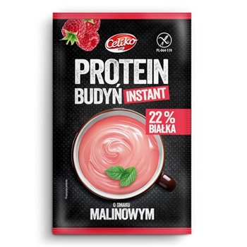 Celiko gluténmentes protein pudingpor málna 40 g