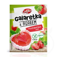 Celiko tortazselé agar-agarral eper 45 g