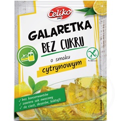 Celiko tortazselé cukormentes citrom 14 g