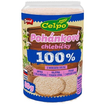 Celpo hajdina tallérok tengeri sóval 80 g