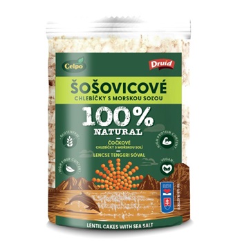 Celpo lencse tallérok tengeri sóval 90 g