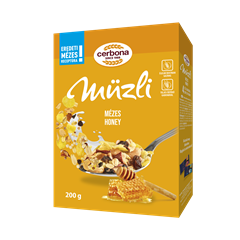 Cerbona müzli mézes 200 g