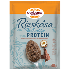 Cerbona rizskása csokis-mogyorós proteinnel 45 g
