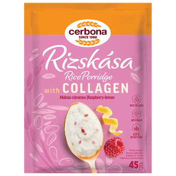 Cerbona rizskása málnás-citromos kollagénnel 45 g