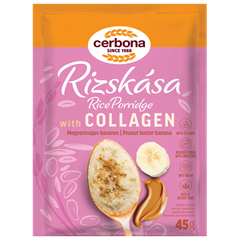 Cerbona rizskása mogyoróvajas-banános kollagénnel 45 g