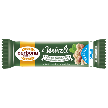 Cerbona szelet édes-sós földimogyorós 20 g