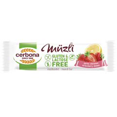 Cerbona szelet gluténmentes epres-citromos 35 g