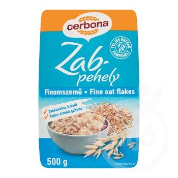 Cerbona zabpehely finomszemű 500 g