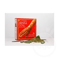 Classic Henna haj és testfesték por 50 g