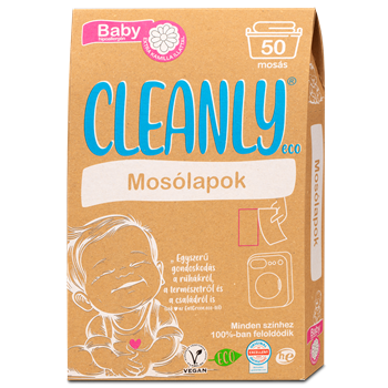Cleanly eco mosólapok baby kamilla illattal 50 db