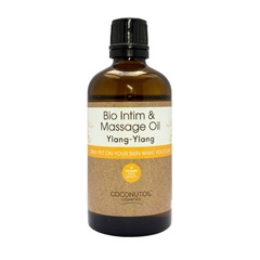 Coconutoil cosmetics bio intim & masszázsolaj ylang-ylang 80 ml