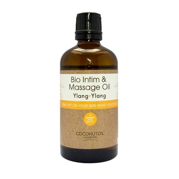 Coconutoil cosmetics bio intim & masszázsolaj ylang-ylang 80 ml