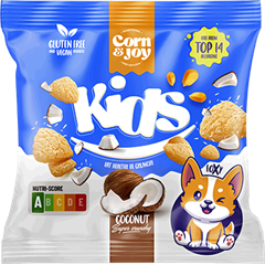 Corn Joy kids snack kókusz gluténmentes 40 g