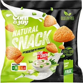 Corn Joy snack hagyma-tejföl gluténmentes 40 g