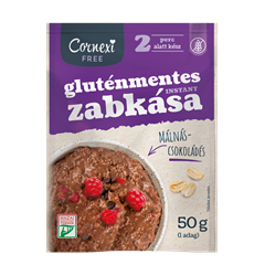 Cornexi gluténmentes málnás-csokoládés zabkása 50 g