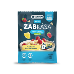 Cornexi málnás-citromos protein zabkása édesítőszerrel, vegán 50g