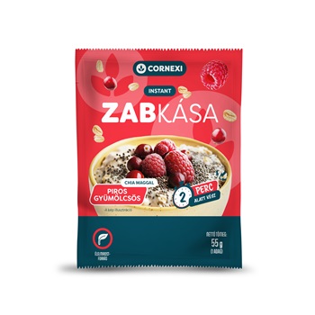 Cornexi zabkása piros gyümölcsökkel, chia maggal 55 g