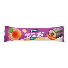 Cornexi zabrudi gluténmentes sárgabarackos töltelékkel töltött zabrúd kakaós bevonattal 30 g