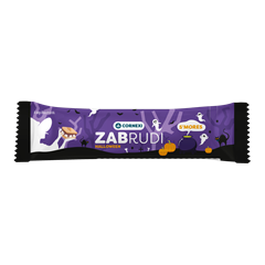 Cornexi zabrudi halloween vanília ízű töltelékkel töltött, marshmallow ízű zabrúd kakaós tejbevonattal 30 g
