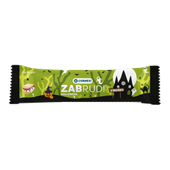 Cornexi zabrudi halloween vanília ízű töltelékkel töltött, marshmallow ízű zabrúd kakaós tejbevonattal 30 g