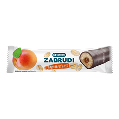 Cornexi zabrudi sárgabarackos töltelékkel töltött zabrúd kakaós bevonattal 30 g