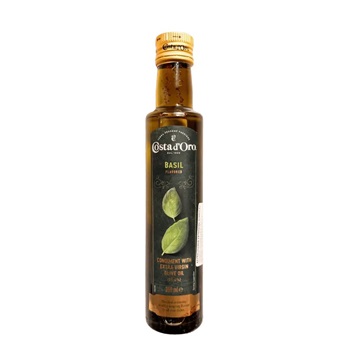 Costa Doro Extra Virgin Olive Oil with Basil, 250 ml
