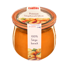 Csattos prémium sárgabarack lekvár 340 g