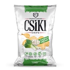 Csíki Csipsz hagymás tejfölös 170 g