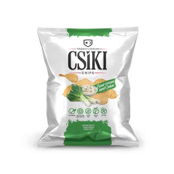 Csíki Csipsz hagymás tejfölös 60 g