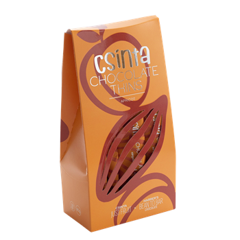 Csinta chocolate thins sárgabarack 10db-os 80 g