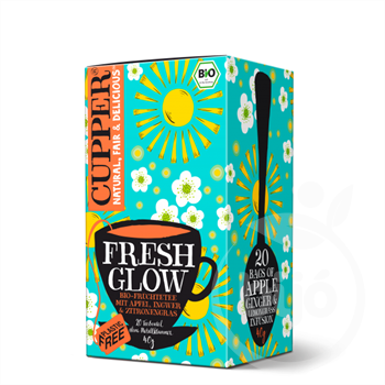 Cupper bio organic fresh glow tea 20 db 40 g