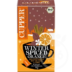 Cupper bio spice orange xmas limited edition téli fűszeres narancs tea 40 g
