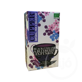 Cupper bio tea blackcurrant-blueberry feketeribizli-áfonya tea 50 g