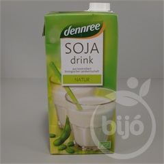 Dennree bio szójaital natúr 1000 ml