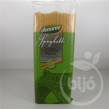 Dennree bio tészta spagetti 1000 g