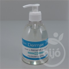 Dermax illatmentes folyékony szappan 300 ml