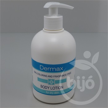 Dermax illatmentes testápoló száraz bőr 500 ml